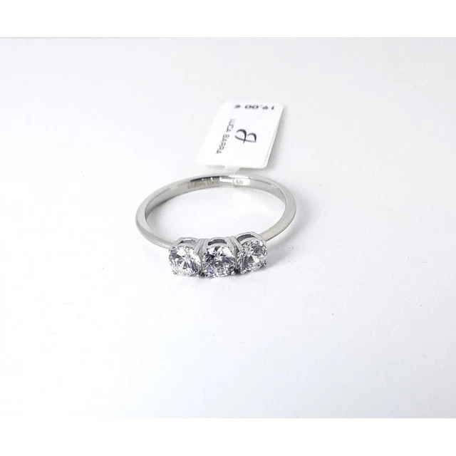 Sale Fedine In Acciaio Hotsell Fedina Acciaio Da Donna Con Infinito E Solitario Solo Fedi A