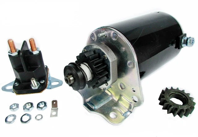 Anlasser Für Briggs & Stratton 11-16PS - 15 Zahn Ritzel 12V 0,8KW