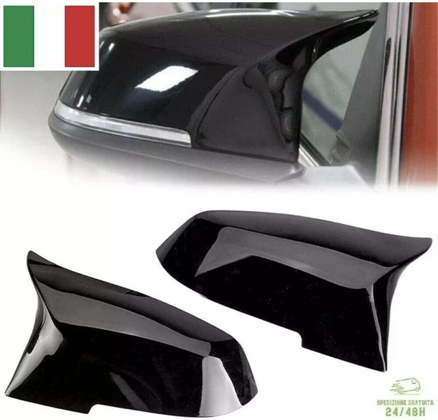 Calotte Specchio Retrovisore Per BMW F20 F30 F32 - Nero Brillante, ABS, Facile Installazione Senza Modifiche