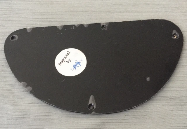 Laguna Bass Guitar Control Compartment Original Black Cover Plate