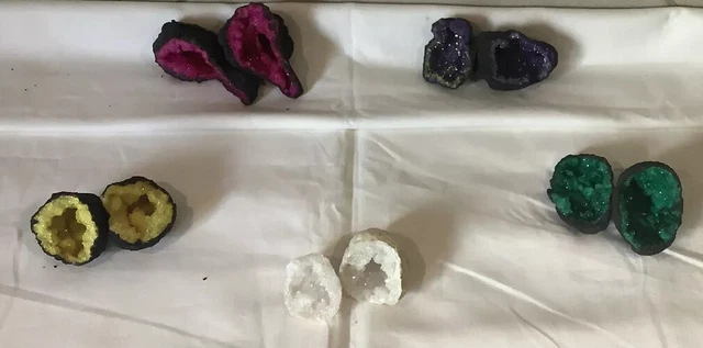 Quarz Druse Geoden Marokko Konvolut 5 Geoden 2