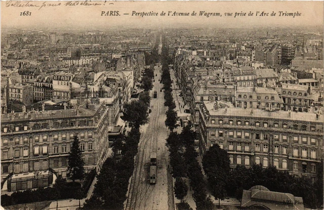CPA PARIS 17e-Perspective de l'Avenue de Wagram (322391)
