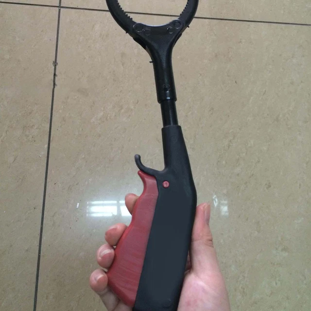 1x Pick Up Tool Reacher Grabber Trash Helping Hand 11.8 IN Anti-Slip Assist Tool