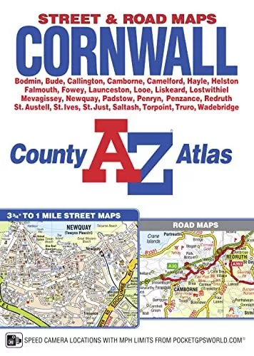 Cornwall County Atlas, Geographers' A-Z Map Co Ltd