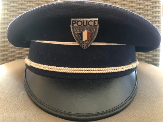 Insigne Casquette Commandant de Police (Police française) Obsolète Neuf
