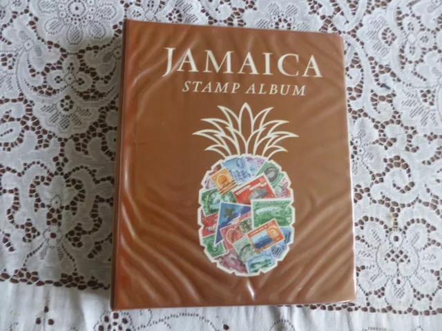 Jamaica Collection QV-QEII in Stanley Gibbons album - rf451