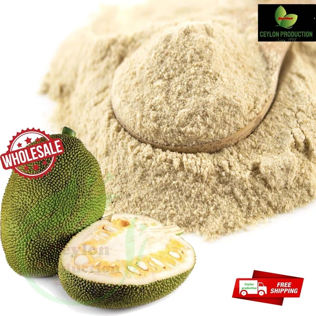 Getrocknete Jackfrucht gemahlenes Pulver/Mehl natur bio pure Premium Qualität