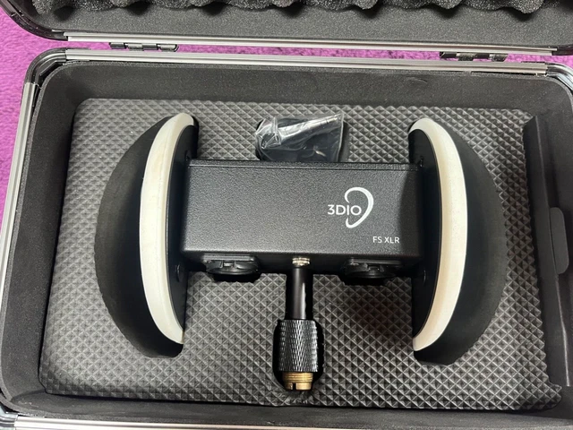 SR3D XLR ASMR】バイノーラルマイク／SR3D BINAURAL 仰々しい PRO-XLR