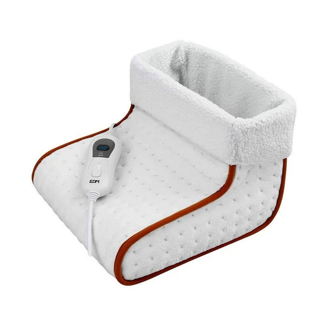Calientapiés EDM 07486 30 x 30 x 24 cm Blanco
