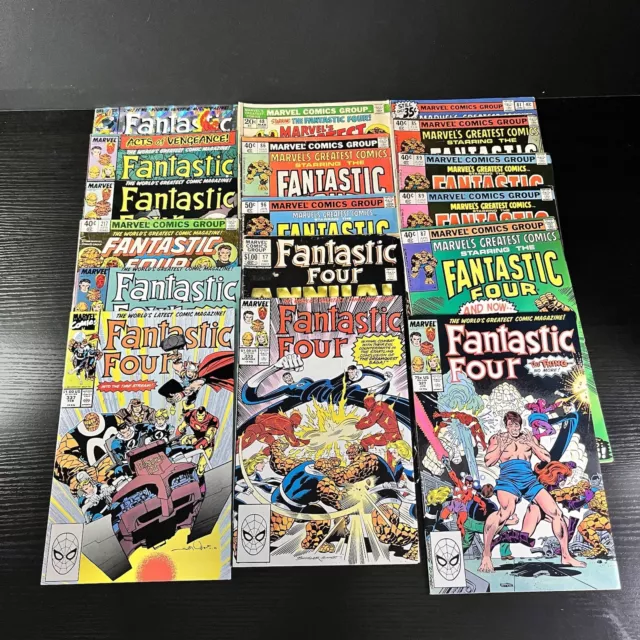 Marvel Comics Fantastic Four/ Marvel’s Greatest Comics VGC Lot of 13