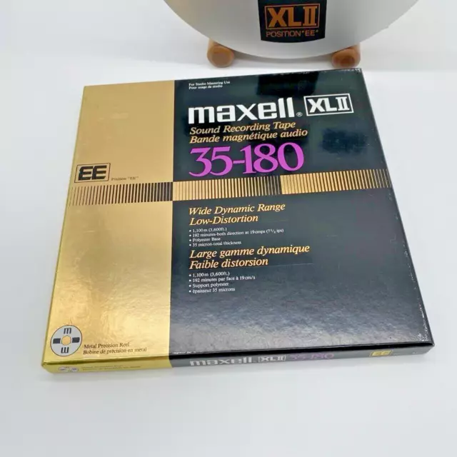 1x MAXELL XLII EE - Tonbandspule Alu - Spule NAB / 26,5cm 2