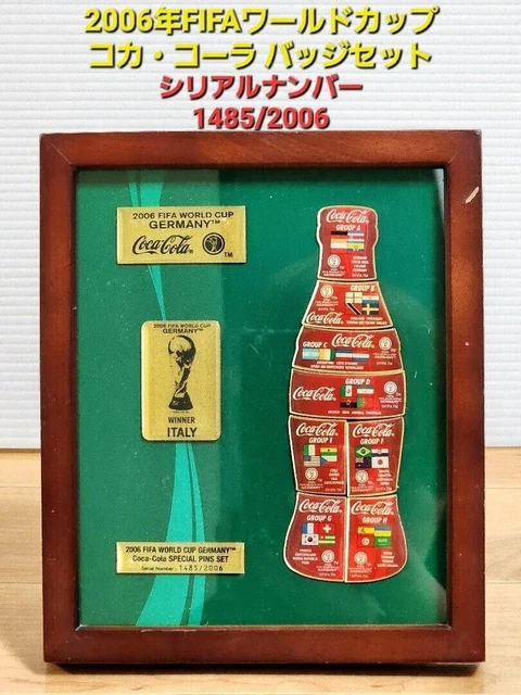 2010FIFA ワールドカップ出場国ピンズコレクション　コカコーラオリジナル 2010FIFA ワールドカップ出場国ピンズコレクション コカコーラ