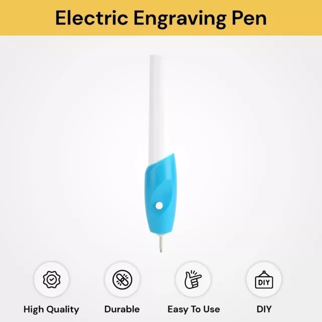 Electric Engraving Pen Cordless Carving Pen Micro Engraver Tool Carving Tools AU 2