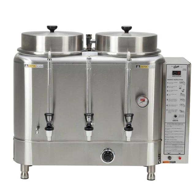 Wilbur Curtis Twin 6.0 Gallon Automatic Coffee Urn