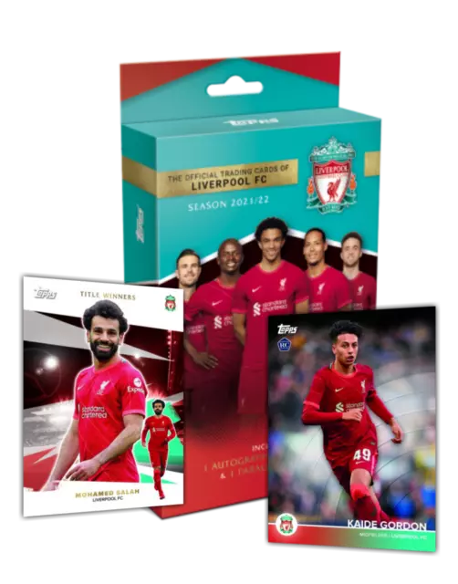2021-22 Topps Liverpool FC Team Set Soccer Cards - Einzelkarten zum aussuchen