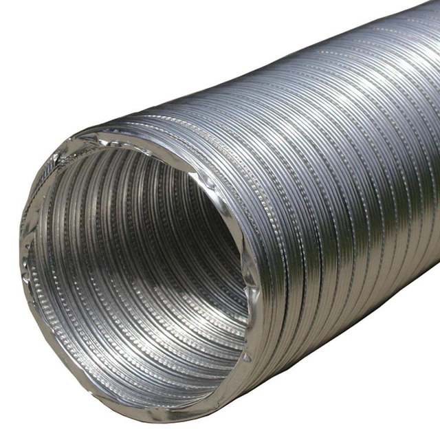 FLEXIBLE ALUMINIUM DUCTING Hose Round Ventilation Tube Flexi Duct