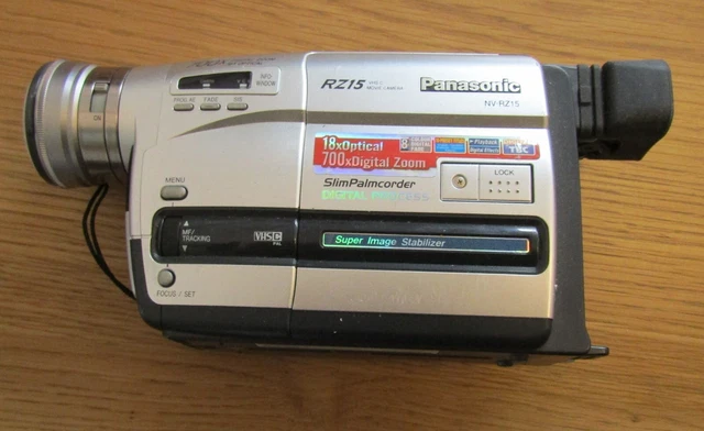 Auctions National Vhs Movie Camera PANASONIC NV-RZ15 VHS