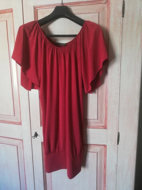 Vestito liu deals jo maculato rosso