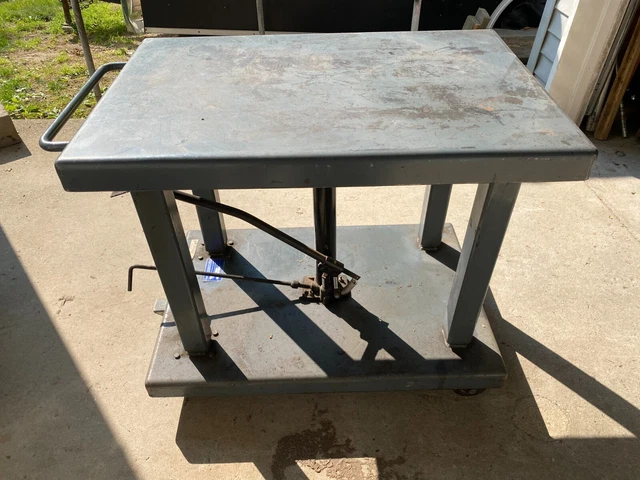 Wesco LTL-20-2436. Hydraulic Lift Table 2000LBS Capacity 