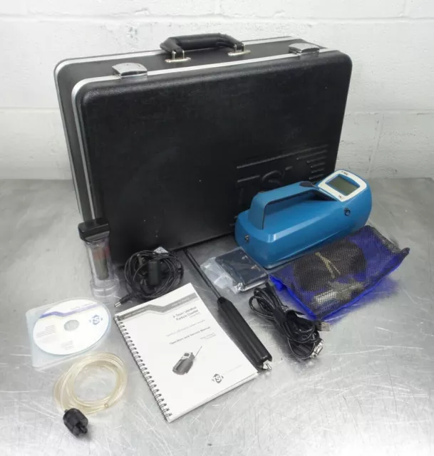 TSI P-Trak Ultrafine Particle Counter Model 8525 In Case with Accessories