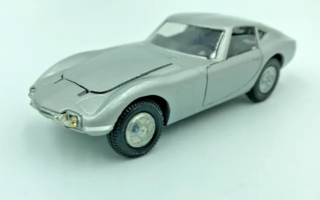 Tekno Kirk Toyota 2000 GT in Silver No. 934. No Box. Mint & Rare 1:43