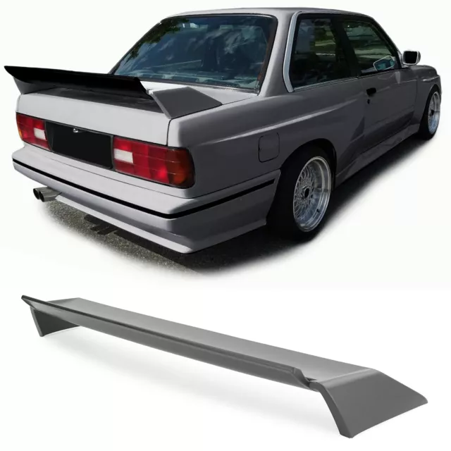 Para BMW 3er E30 Limo Cabrio 1982-1993 Alerón Trasero Spoiler Evo Deporte