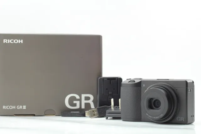 [816shots Top Mint in Box] Ricoh GR III 24.2MP APS-C Digital Camera from japan