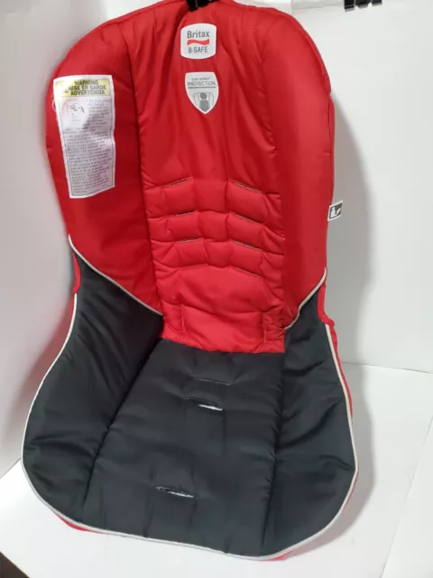 Britax B-Safe Infant Baby Car Seat Cover Fabric Cushion Red Replacement.