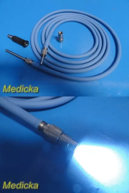 Smith & Nephew DYONICS 7205178 FiberOptic Light Guide W/ 2147/2143 Adapter~30472