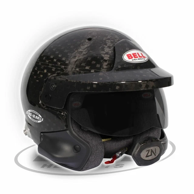 BELL MAG10 RALLY CARBON Open Face Helmet FIA 88592015 Snell SA2020