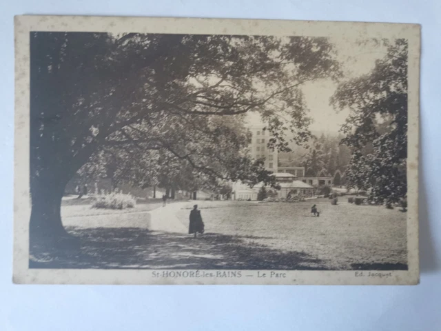 CPA 58 ST-HONORE-LES-BAINS - Le Parc