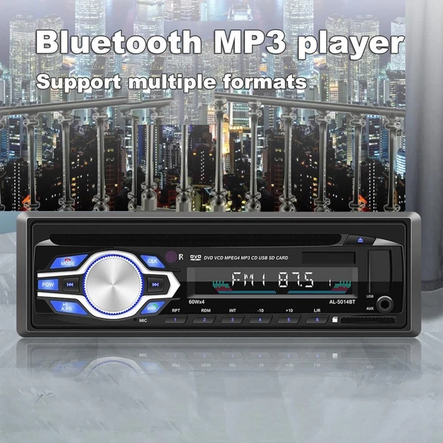 DASHBOARD CAR MP3 Player Bluetooth CD/DVD Player Indash Audio Head