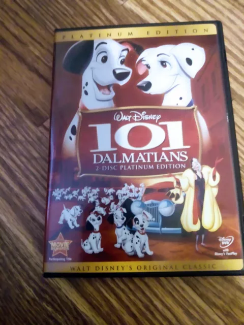 Disney 101 Dalmatians (DVD, 2008, 2-Disc Set, Platinum Edition)