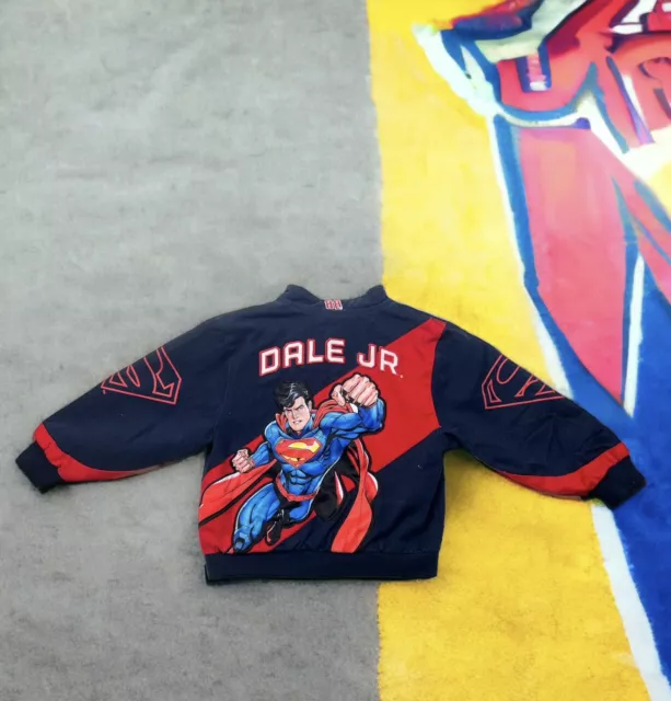 Official Hendrick Motorsports Superman Dale Earnhardt Jr 88 Kids Jacket Coat 6