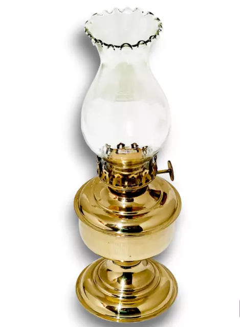Antik Vintage Messing Kerosene Öl Lampe Nautik Camping Laterne Wohndeko Geschenk 2