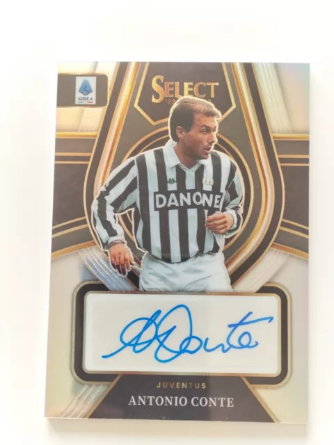 Antonio Conte 2022-23 Panini Select Serie A Select Signatures Auto Juventus