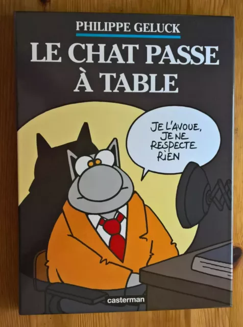 GELUCK - Le Chat 19 - Le Chat passe à table - EO