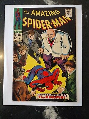 Amazing Spider-Man #51  (2nd app Kingpin / 1st cover app.) 8.0 VERY FINE  KEY 🗝
