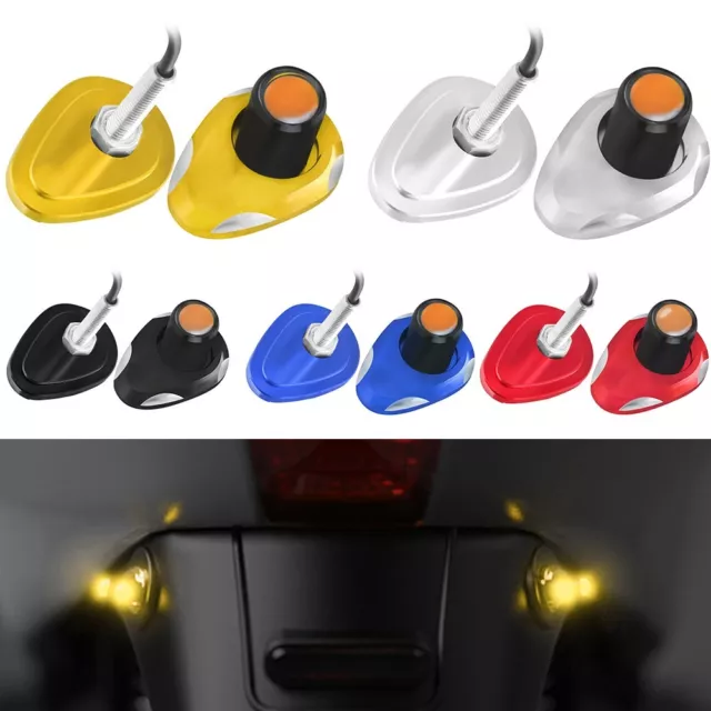 Lichter Motorradbeleuchtung Mini Scheinwerfer Zubehör 2 Stück 3 * 2.4 * 3.2CM
