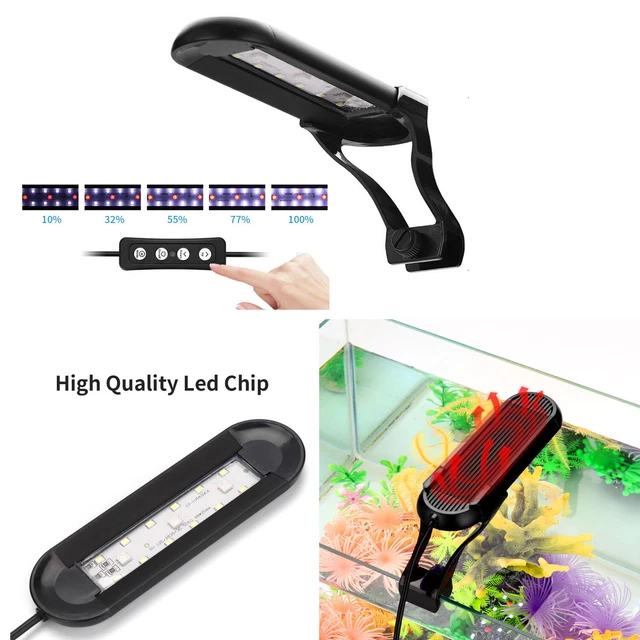 Aquarium LED Clip Light Multifunction High Brightness Lamp For AquariumFish Tank