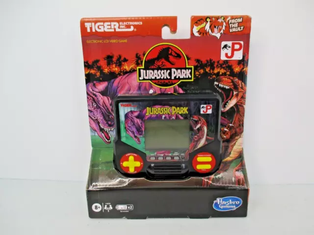 Tiger Electronics Jurassic Park, LCD Handheld Video Game New, Hasbro Gaming