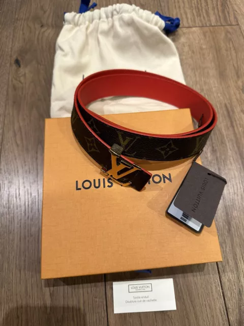 Shop Louis Vuitton Lv initiales 40mm reversible belt (M0213V