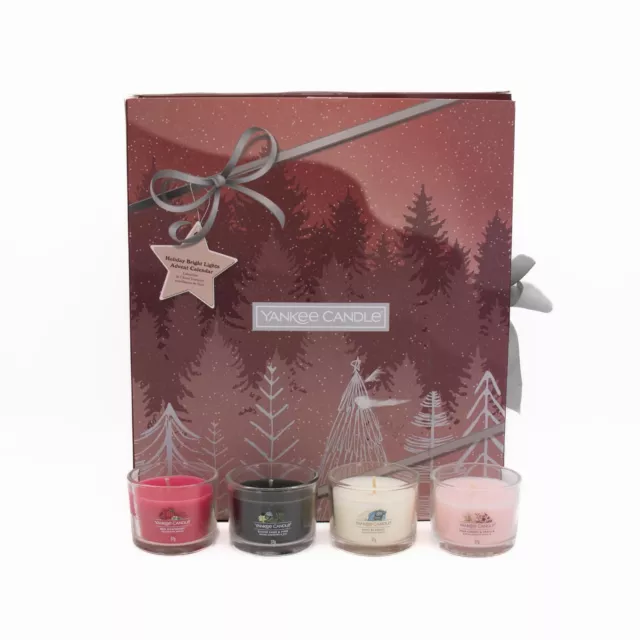 Yankee Candle Holiday Bright Lights 24 Day Advent Calendar Book - Imperfect Box