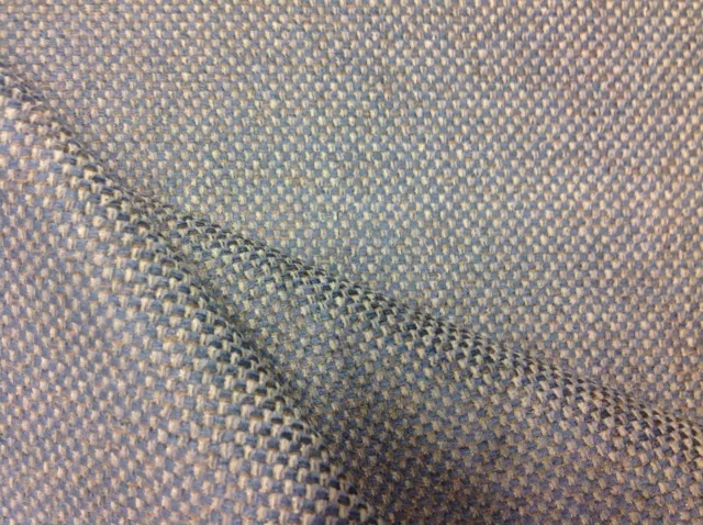Manuel Canovas Textured Woven Blue Upholstery- Bandol/Nuage 5 yd #4858-12