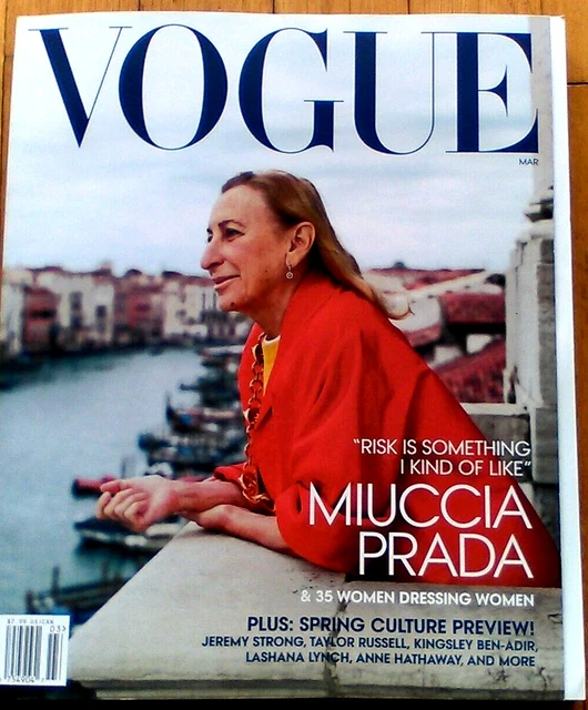 VOGUE MAGAZINE MARCH 2024 with MIUCCIA PRADA on cover BRAND NEW £3.94 PicClick UK