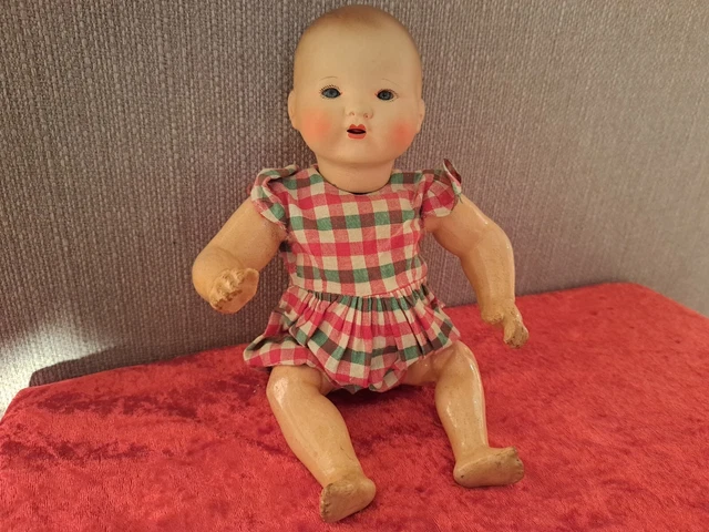 ANCIENNE ET RARE belle tête de Bambino petit frère de Bleuette en