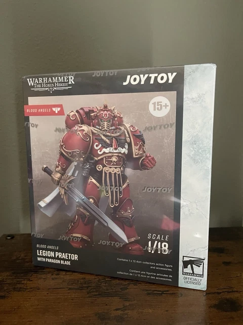 HiPlay JOYTOY Warhammer 1/18 Blood Angels Legion Praetor Con Paragon Blade – Action Figure - 5