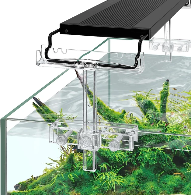 Aquarium Light Holder - Adjustable Length Stand, Acrylic Bracket 4.5 * 5.5In