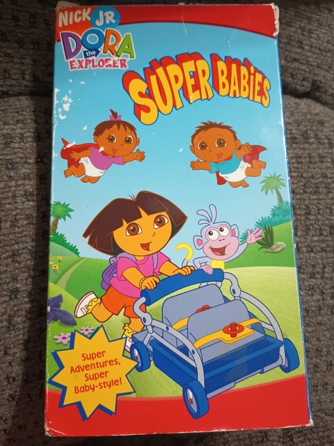 NICK JR DORA The Explorer Super Babies VHS Video Tape VTG Nickelodeon 