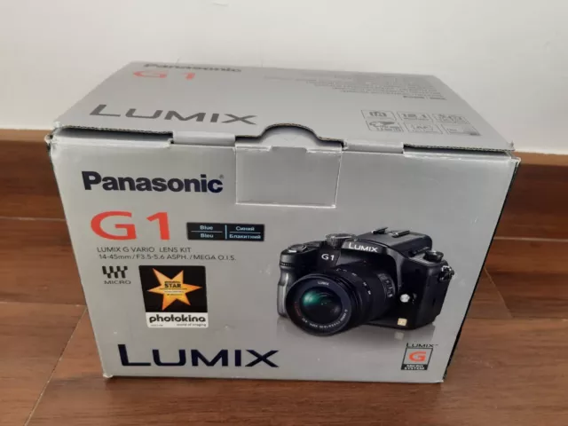 Camara Panasonic Lumix G1-DMC-G1K Azul